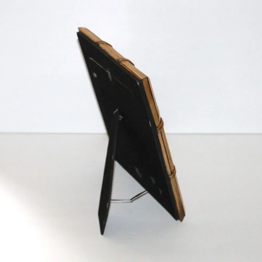 Vintage Bamboo Picture Frame 7